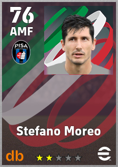 Stefano Moreo eFootball player card