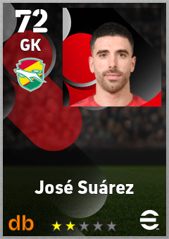 José Suárez eFootball player card