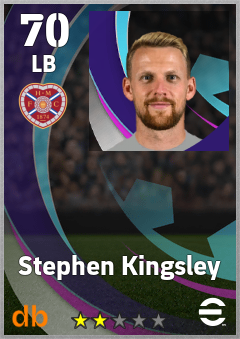 Stephen Kingsley — LB, OVR 70, MAX 70