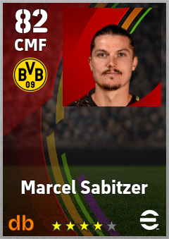 Marcel Sabitzer eFootball player card
