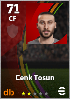 Cenk Tosun eFootball player card