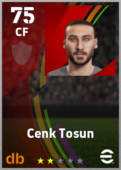 Cenk Tosun eFootball player card