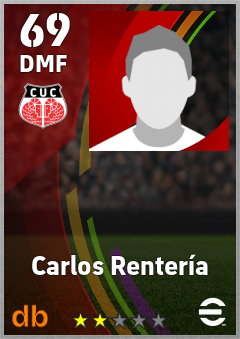Carlos Rentería — DMF, OVR 69, MAX 69