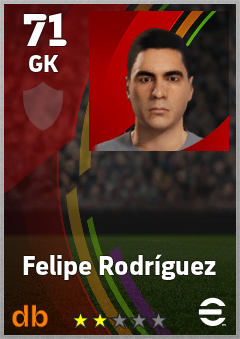 Felipe Rodríguez eFootball player card
