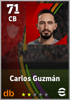 Carlos Guzmán eFootball player card