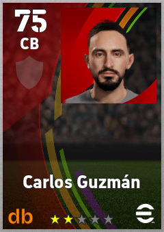 Carlos Guzmán eFootball player card