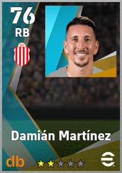 Damián Martínez eFootball player card