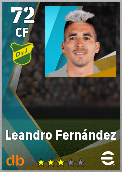 Leandro Fernández eFootball player card