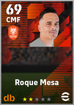 Roque Mesa — CMF, OVR 69, MAX 69