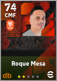 Roque Mesa eFootball player card