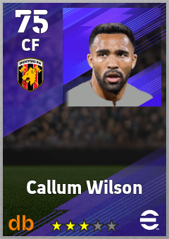 Callum Wilson eFootball player card