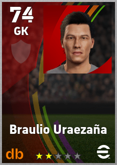Braulio Uraezaña eFootball player card