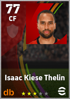 Isaac Kiese Thelin eFootball player card
