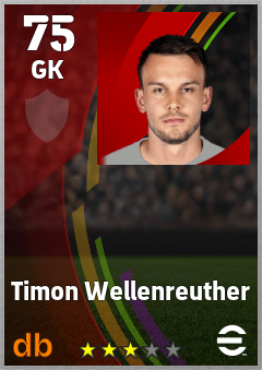 Timon Wellenreuther eFootball player card
