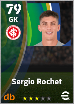Sergio Rochet — GK, OVR 79, MAX 79
