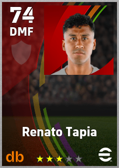 Renato Tapia eFootball player card