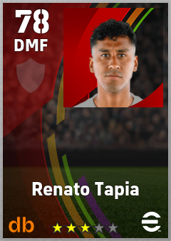 Renato Tapia eFootball player card