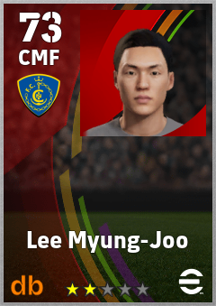 Lee Myung-Joo — CMF, OVR 73, MAX 73
