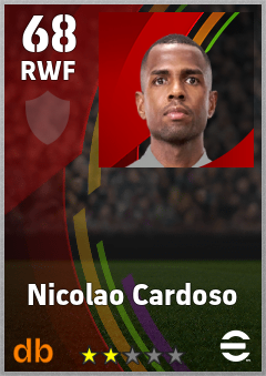 Nicolao Cardoso — RWF, OVR 68, MAX 68
