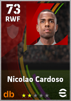 Nicolao Cardoso — RWF, OVR 73, MAX 73