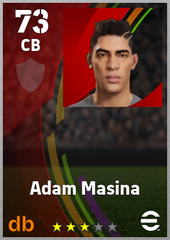 Adam Masina eFootball player card