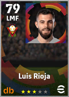 Luis Rioja — LMF, OVR 79, MAX 79