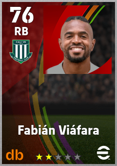 Fabián Viáfara — RB, OVR 76, MAX 76