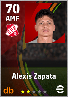 Alexis Zapata — AMF, OVR 70, MAX 70