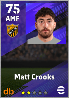 Matt Crooks — AMF, OVR 75, MAX 75
