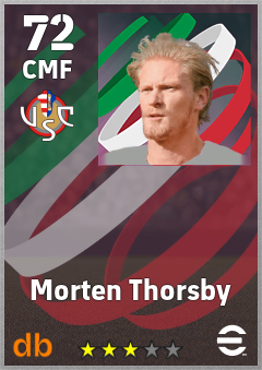 Morten Thorsby eFootball player card