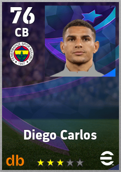 Diego Carlos eFootball player card