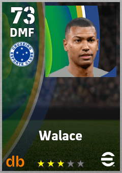Walace — DMF, OVR 73, MAX 73