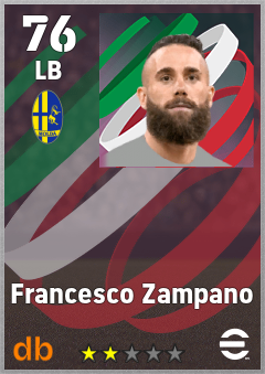Francesco Zampano eFootball player card
