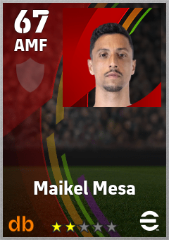 Maikel Mesa eFootball player card