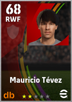 Mauricio Tévez eFootball player card