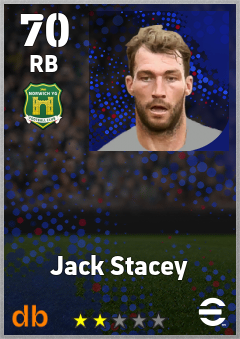 Jack Stacey — RB, OVR 70, MAX 70