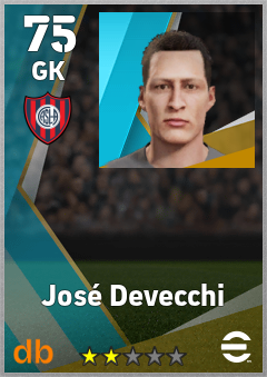José Devecchi eFootball player card