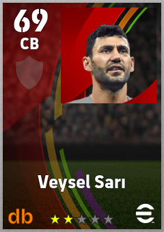 Veysel Sarı eFootball player card