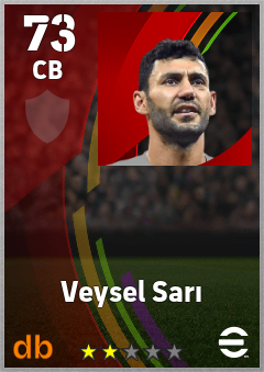 Veysel Sarı eFootball player card