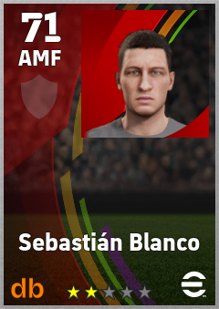 Sebastián Blanco eFootball player card