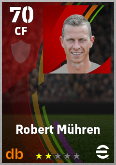 Robert Mühren eFootball player card