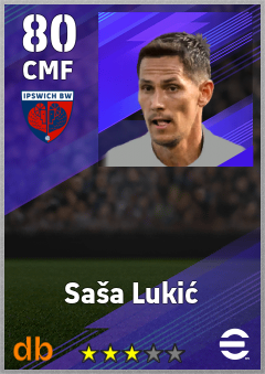 Saša Lukić eFootball player card