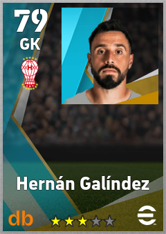 Hernán Galíndez eFootball player card