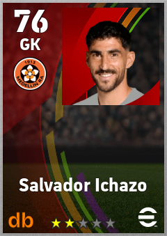 Salvador Ichazo — GK, OVR 76, MAX 76