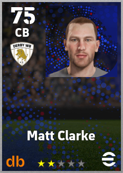 Matt Clarke eFootball player card