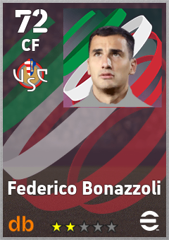 Federico Bonazzoli eFootball player card