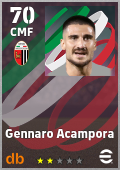 Gennaro Acampora eFootball player card