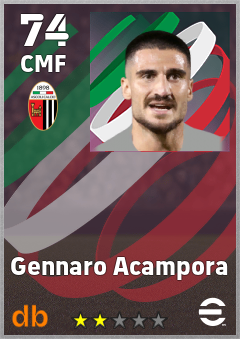 Gennaro Acampora — CMF, OVR 74, MAX 74