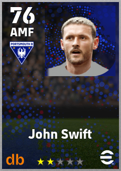 John Swift — AMF, OVR 76, MAX 76