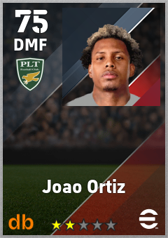 Joao Ortiz — DMF, OVR 75, MAX 75
